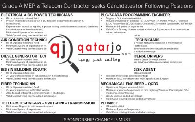 وظائف قطر| فرص توظيف شاغرة معلنة في صحافة قطر