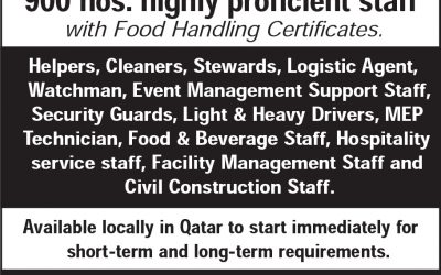 900 وظيفة في قطر – وظائف مؤسسات قطر